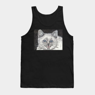 Siamese kitten cat Tank Top